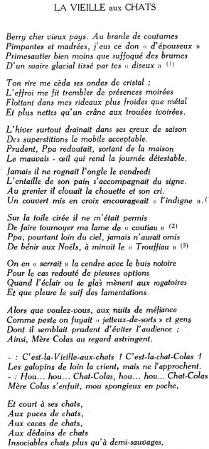 veille au chats